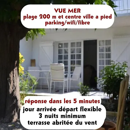 Vue 200m Et Centre A Pied Parking Prive Wifi Fibre Abritee Du Vent St Pierre La Дом отдыха